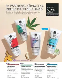 Vista previa Catálogo AVON campaña 8 válido desde el 01/08/2026 | Página: 117 | Productos: Sérum, Crema, Té, Crema hidratante