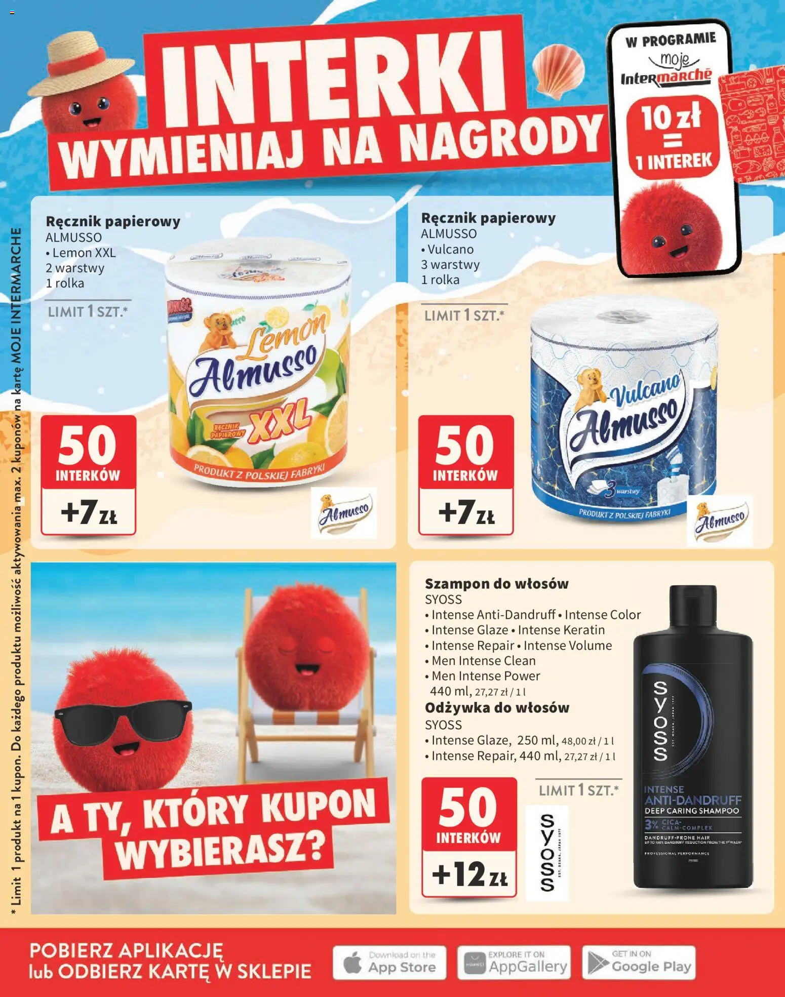 Intermarche gazetka - Katalog nagród od 02.07.2026 | Strona: 18 | Produkty: Szampon, Odżywka, Odżywka do włosów, Ręcznik papierowy