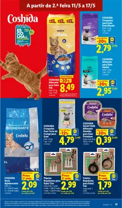 Pré-visualização Coshida Croquetes para Gato Esterilizado, Alimento para gato esterilizado, Emb. 1,5 kg válido de 11.05.2026 | Página: 21