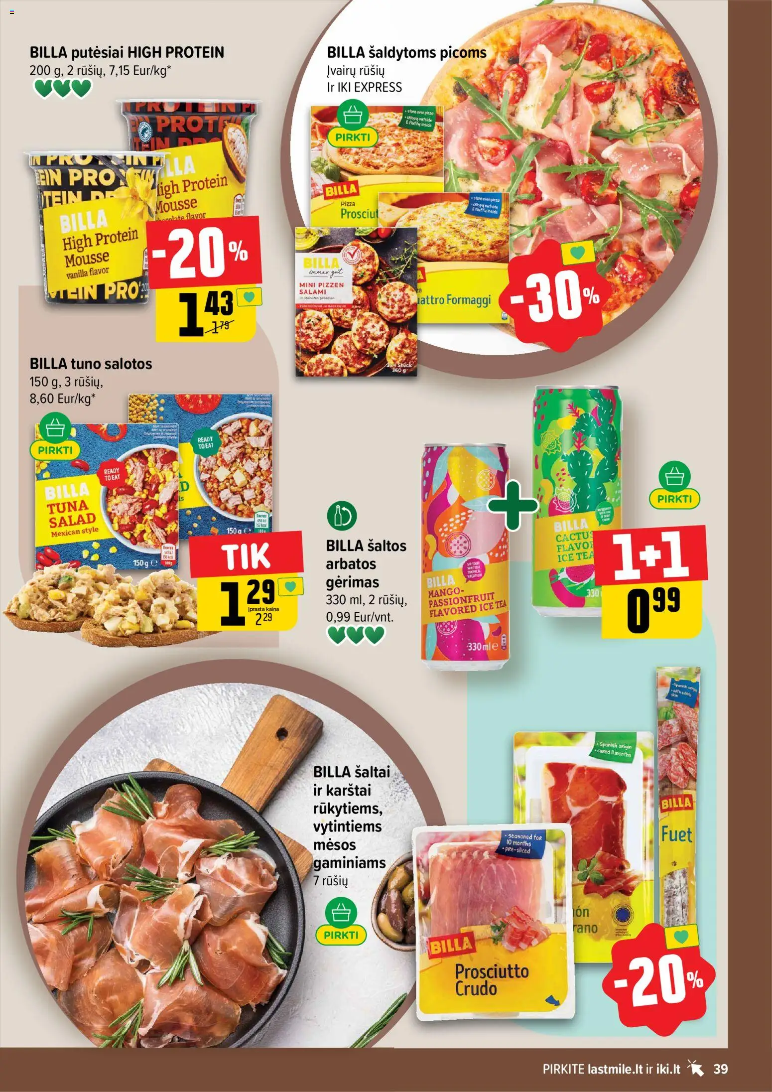 IKI akcijos nuo 2026.09.07 | Puslapis: 39 | Prekių: Salotos