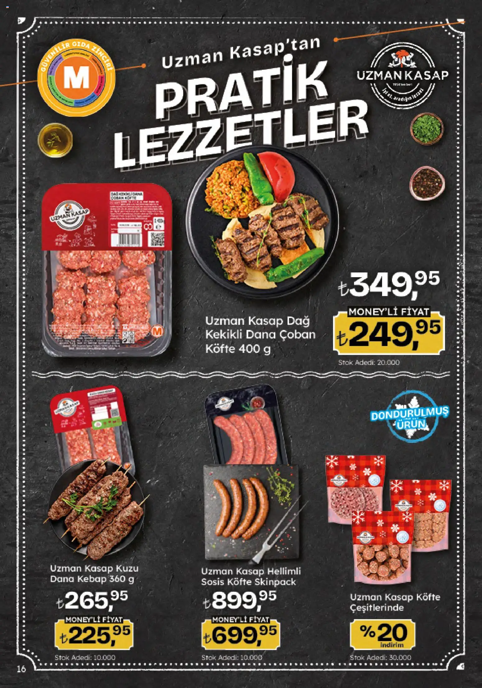 Migros Katalog - 5M Migroskop Dijital - 23 Temmuz 2026 tarihinden itibaren geçerlidir | Sayfa: 16 | Ürünler: Sosis