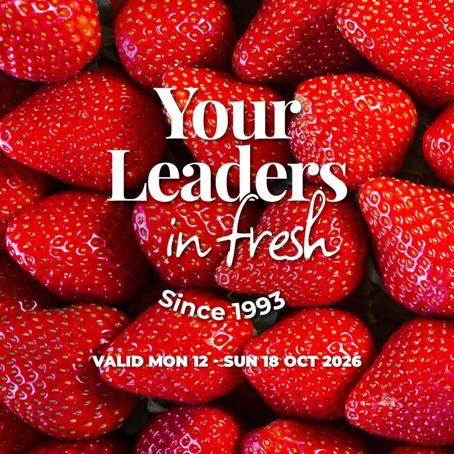 New Food Lover's Market catalogue – valid from 12/10/2026 | Page: 1