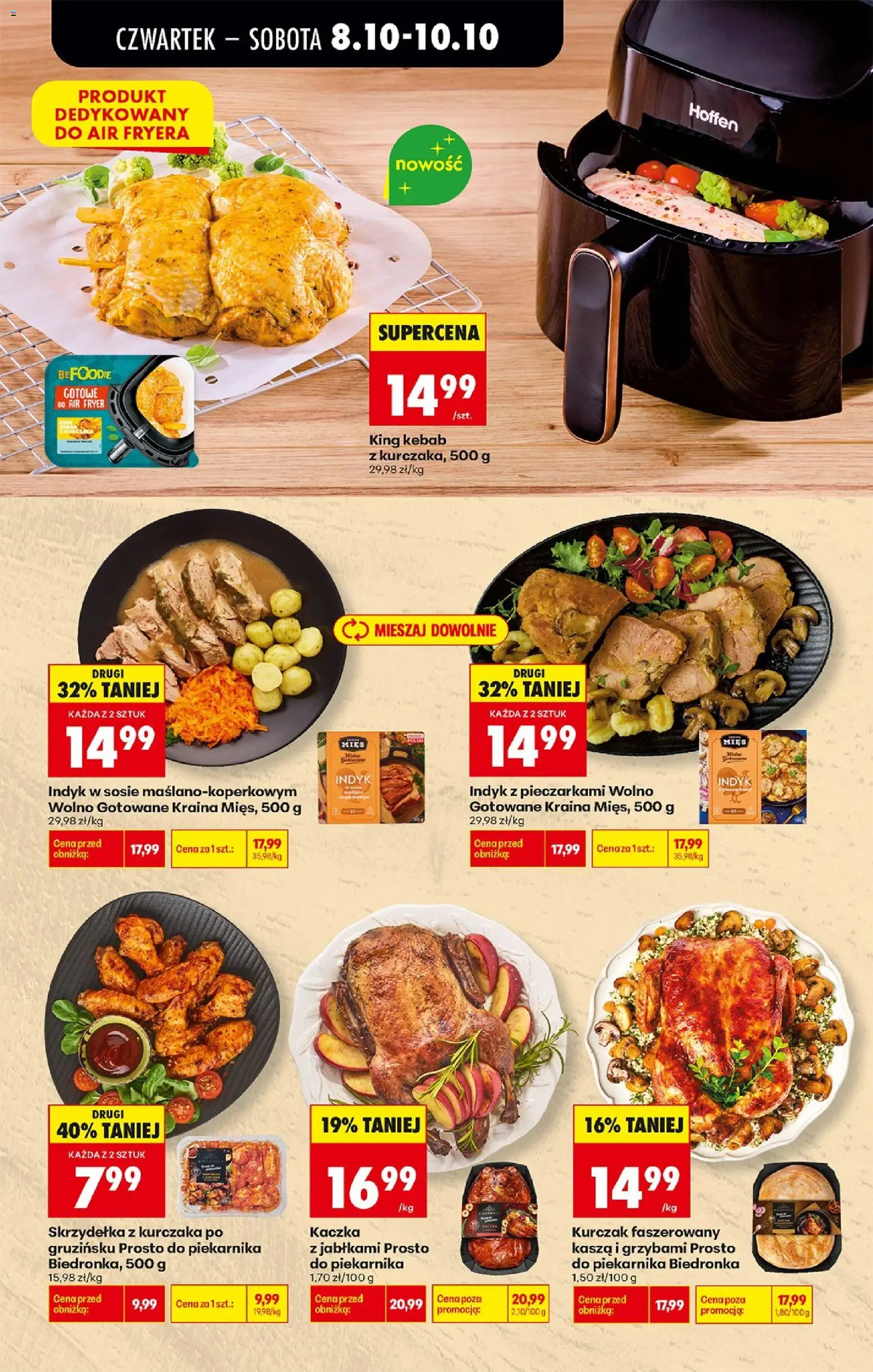 Biedronka Polsko leták - Codziennie niskie ceny od 08.10.2026 | Strana: 43 | Produkty: Kebab