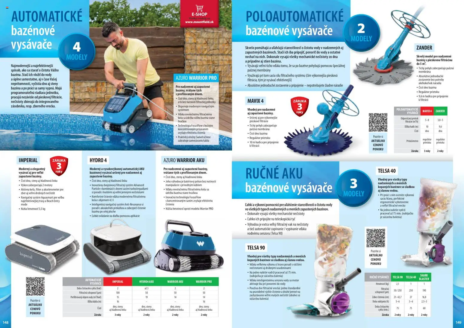 Nové Mountfield akcie – leták je platný od 25.03.2026 | Strana: 75 | Produkty: Bazénový vysávač, Bazény, Vysávače, Náradie
