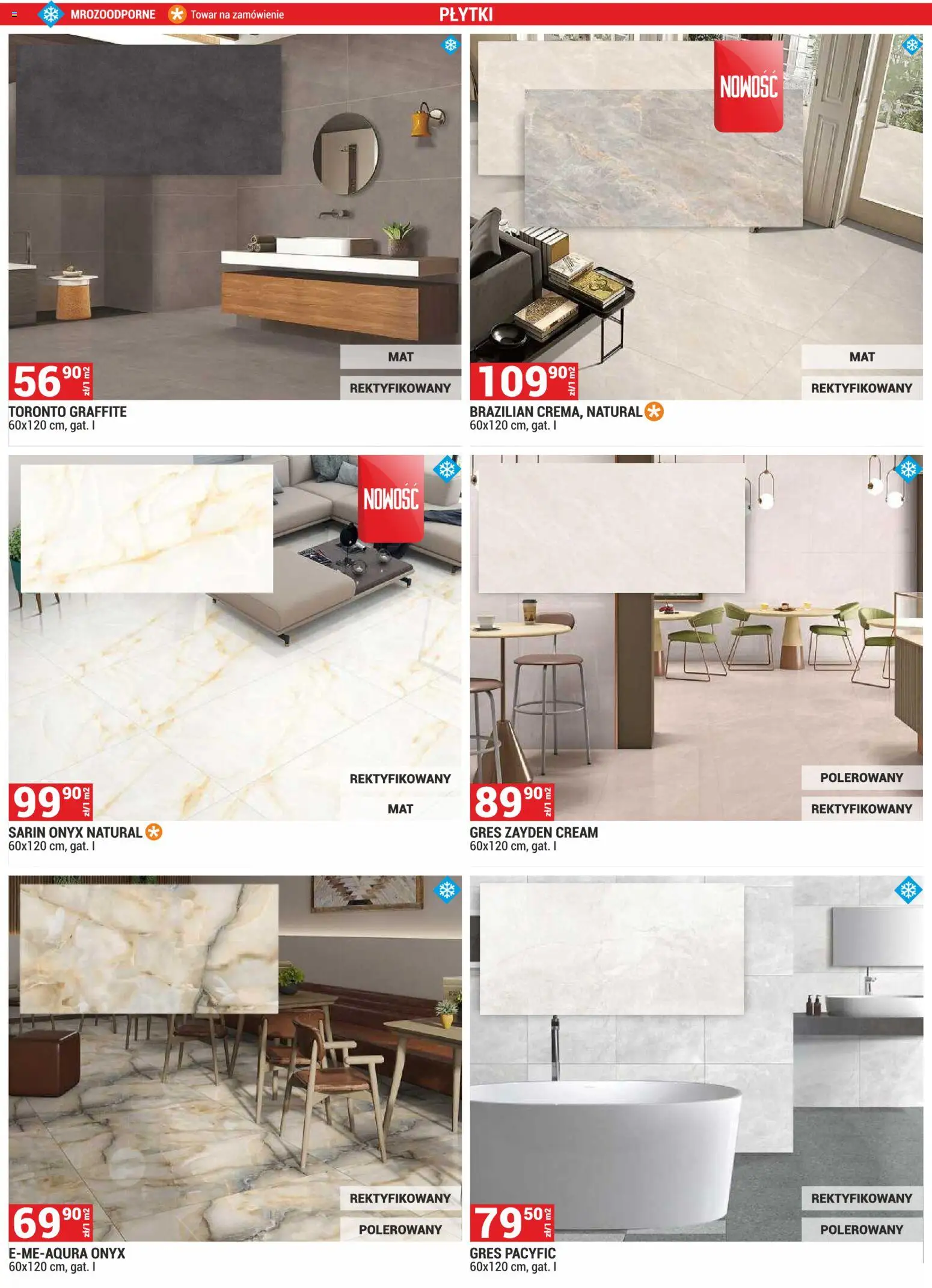Merkury Market gazetka od 01.11.2026 | Strona: 52 | Produkty: Płytki