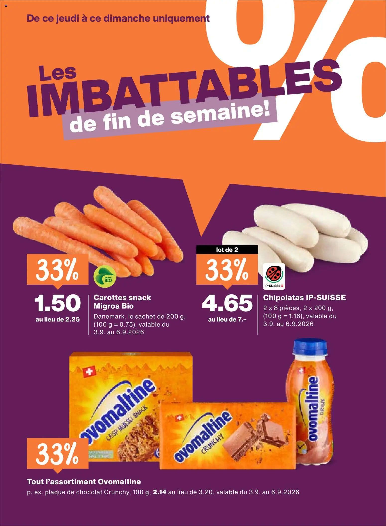 Migros aktionen FR – gültig ab 03.09.2026 | Seite: 20