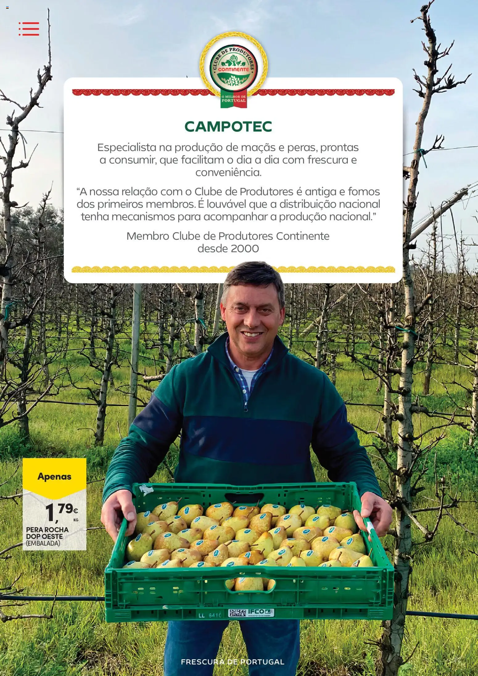 Continente - Frescura de Portugal Direto da origem │ válido de 05.05.2026 | Página: 6 | Produtos: Maçãs