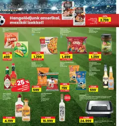 Interspar akciós újság - amely érvényes a következő dátumtól: 04.06.2026 | Oldal: 3 | Termékek: Tequila, Sör, Jalapeno, Szósz