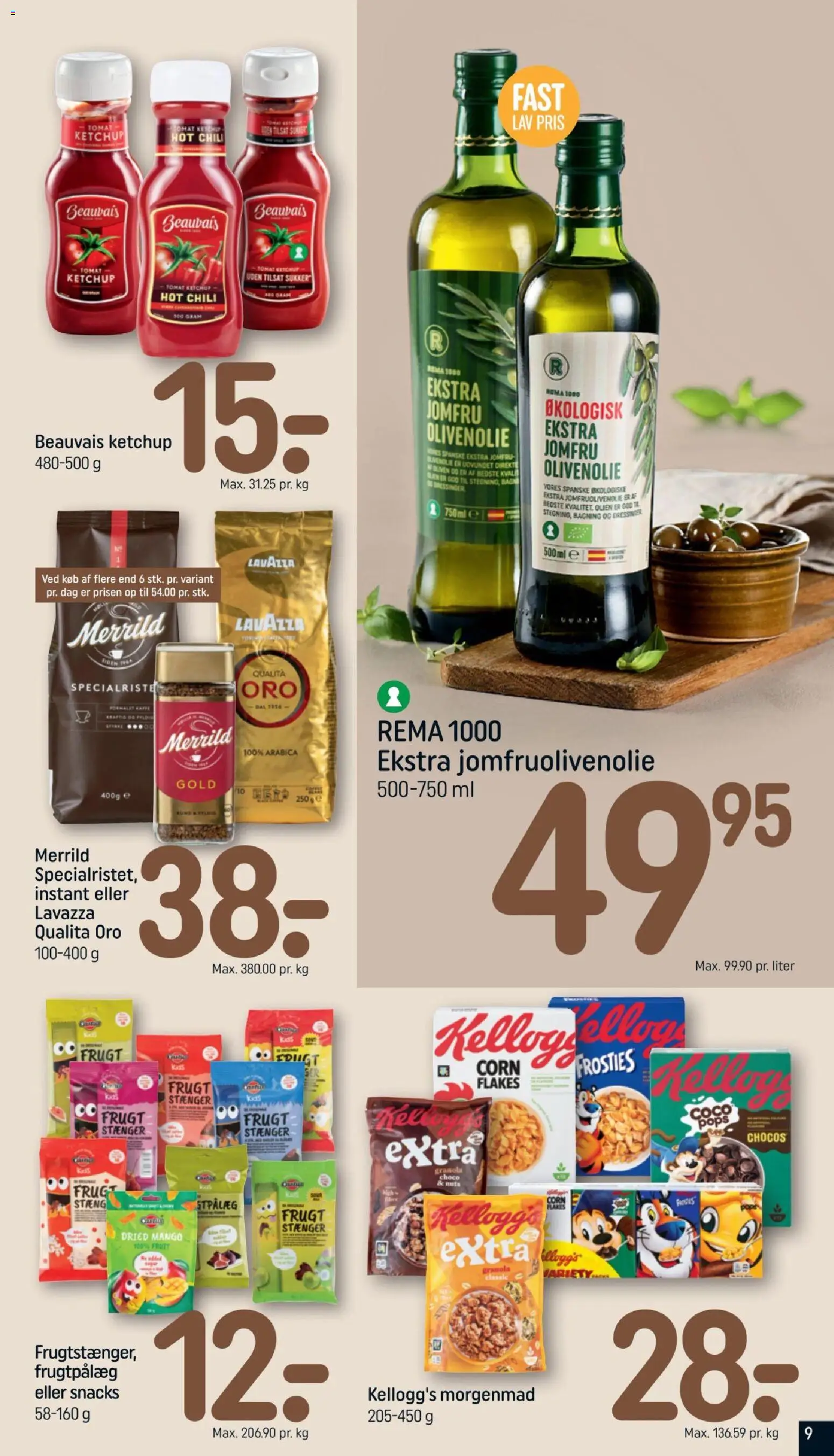 Rema 1000 tilbudsavis – gyldig fra 04/10/2026 | Side: 9