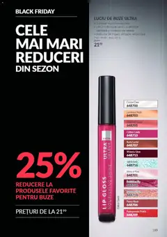 Ofertele Avon valabile de la 01.11.2026 | Pagină: 189 | Produse: Blush, Luciu de buze, Clear, Black