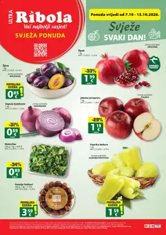 Ribola Svježa Ponuda - Pregled kataloga iz trgovine Ribola, vrijedi od 07.10.2026