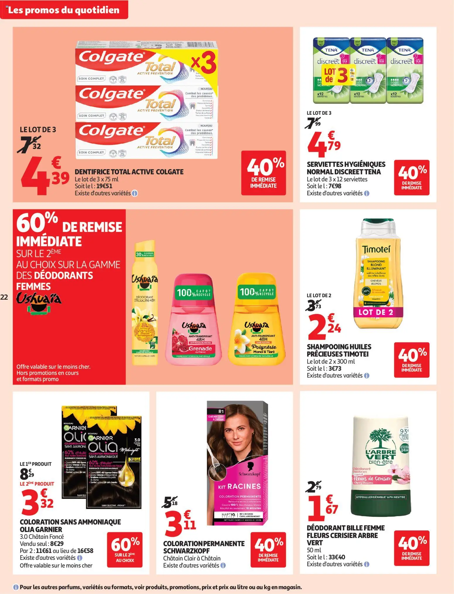 {H1} | Pagina: 22 | Producten: La, Shampoo, Deodorant, Antitranspirant