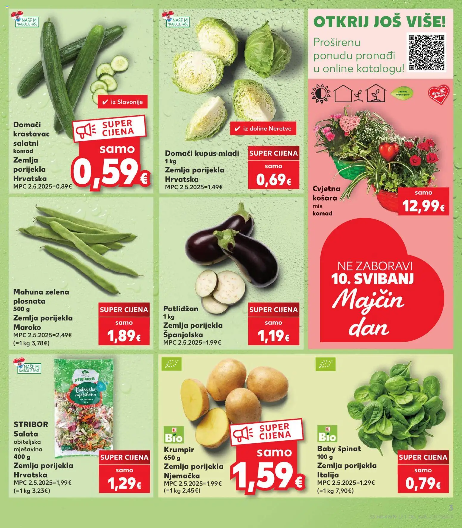 Kaufland HR akciós ujság - amely érvényes a következő dátumtól: 06.05.2026 | Oldal: 3