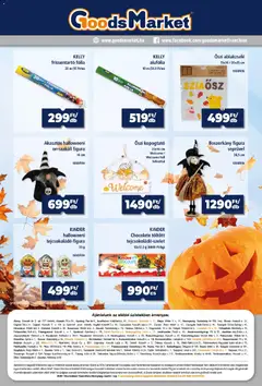 Goods Market akciós újság - amely érvényes a következő dátumtól: 2026.10.22. | Oldal: 4
