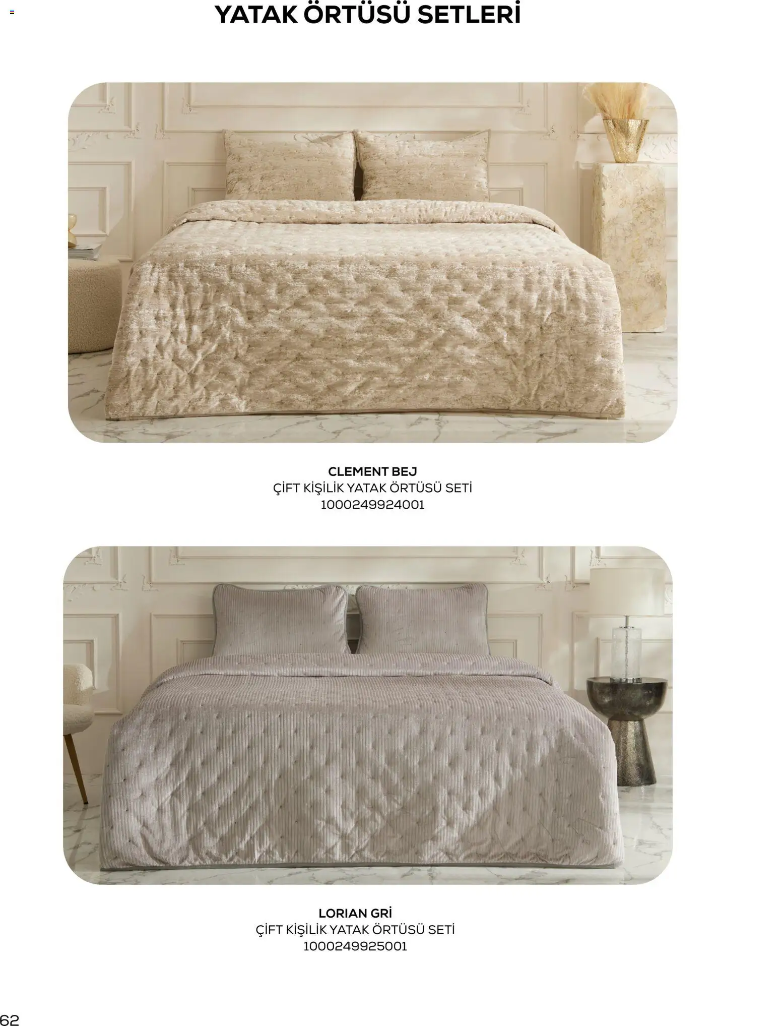 Karaca Home Katalog - 01.03.2026 tarihinden itibaren geçerlidir | Sayfa: 62 | Ürünler: Yatak, Yatak örtüsü