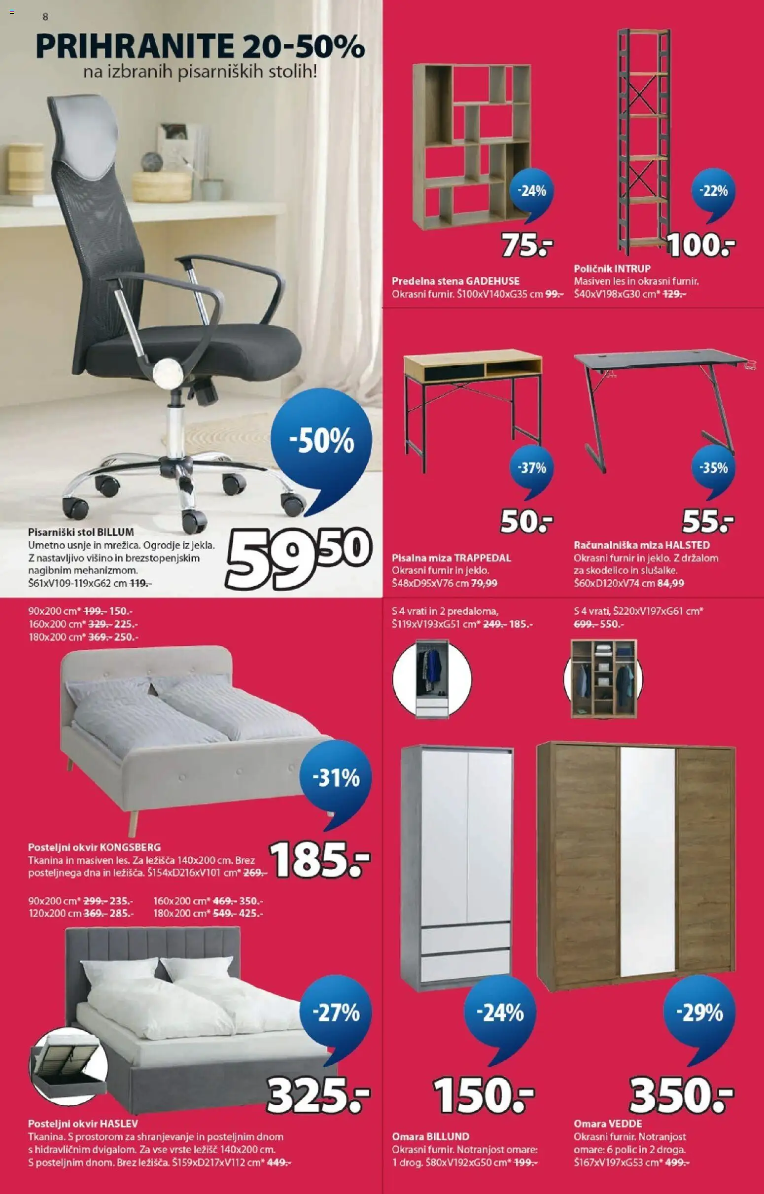 Novi JYSK katalog ponudbe – veljaven od 22.06.2026 | Stran: 8