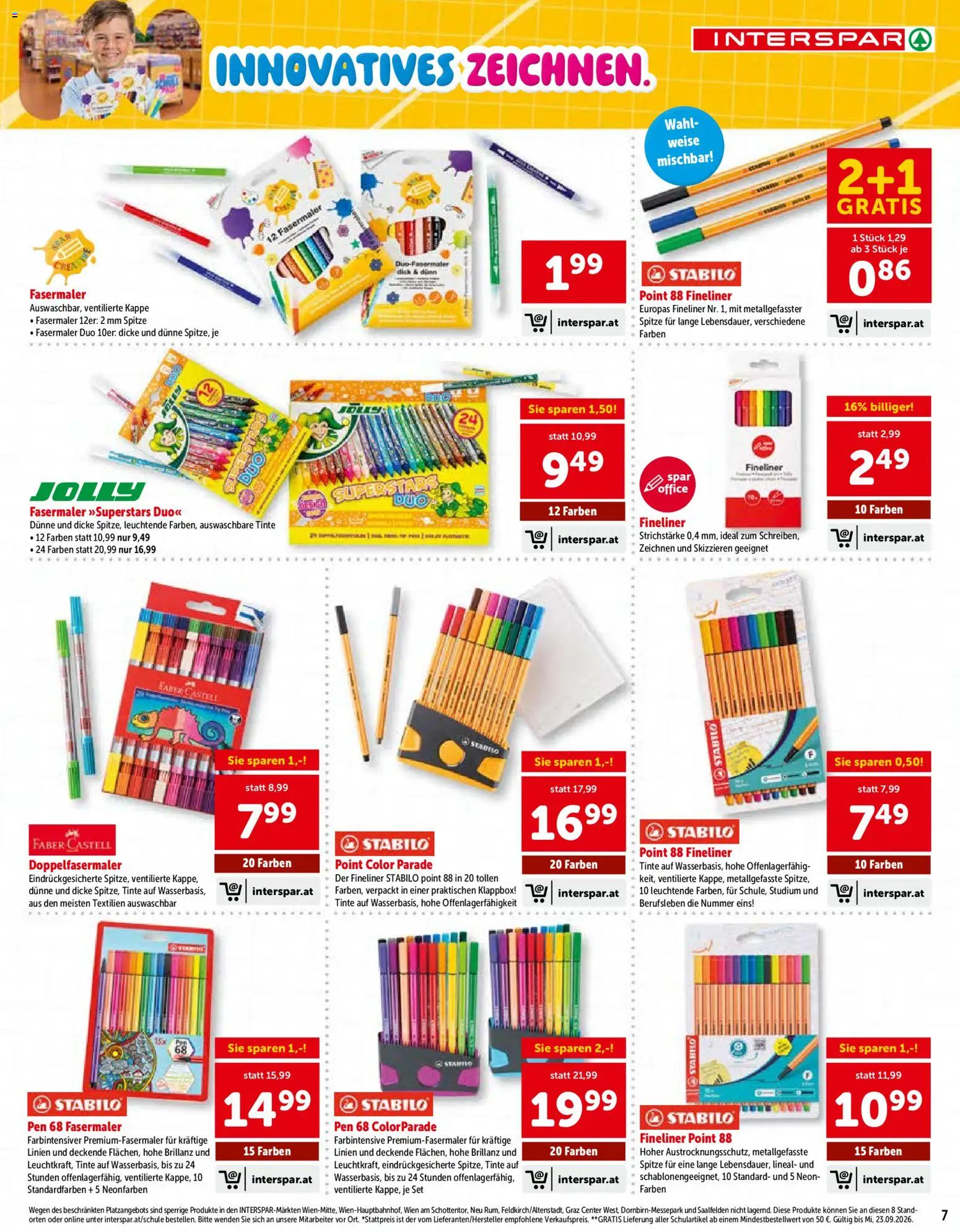 Interspar So Macht Schule Spass gültig ab 25.06.2026 | Seite: 7 | Produkte: Kappe