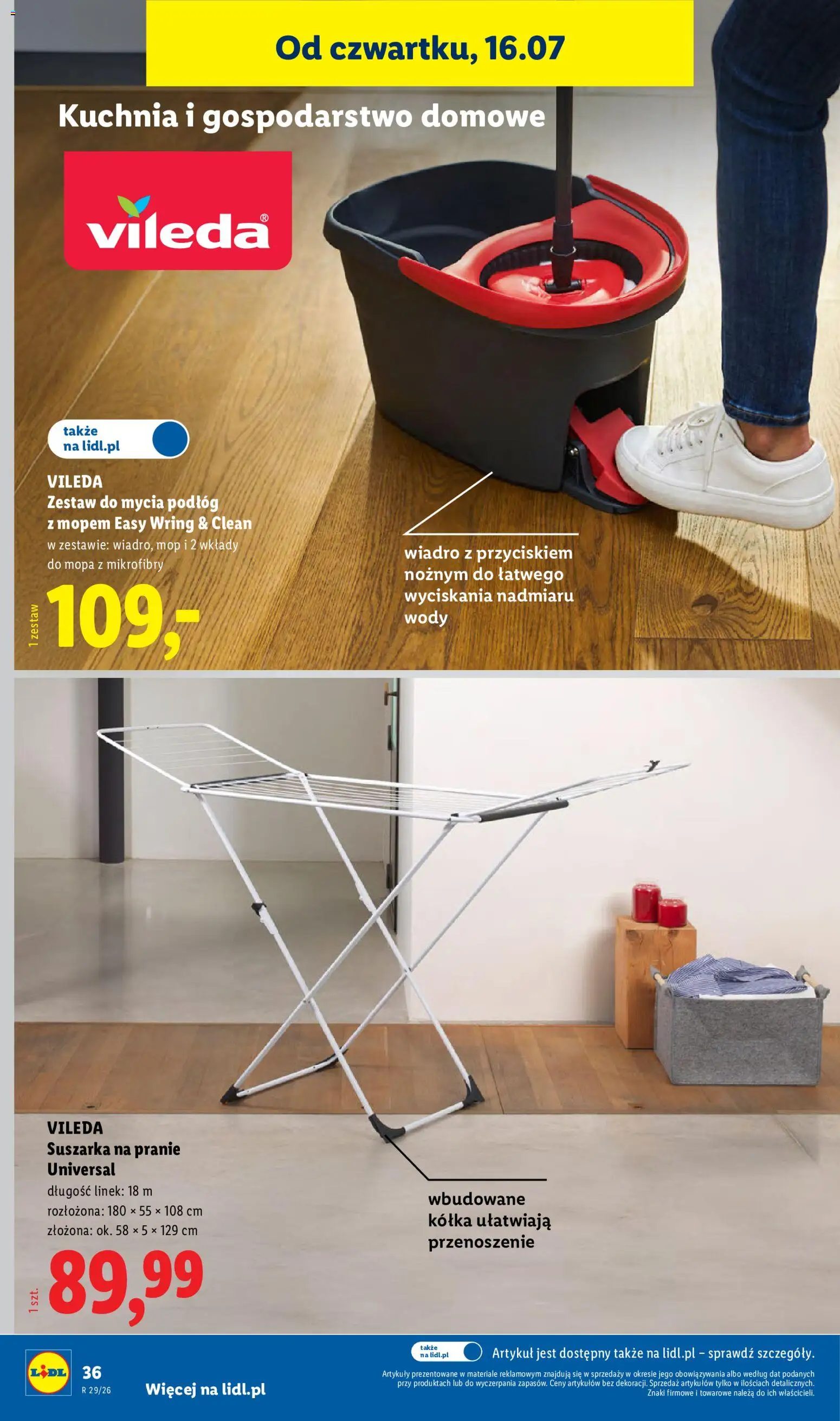 Lidl Polsko katalog od 13.07.2026 | Strana: 42 | Produkty: Mop