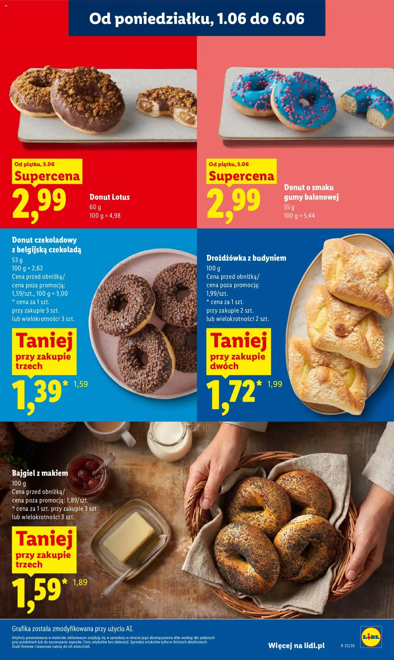 Lidl Polsko leták od 05.06.2026 | Strana: 51 | Produkty: Donut, Lotus