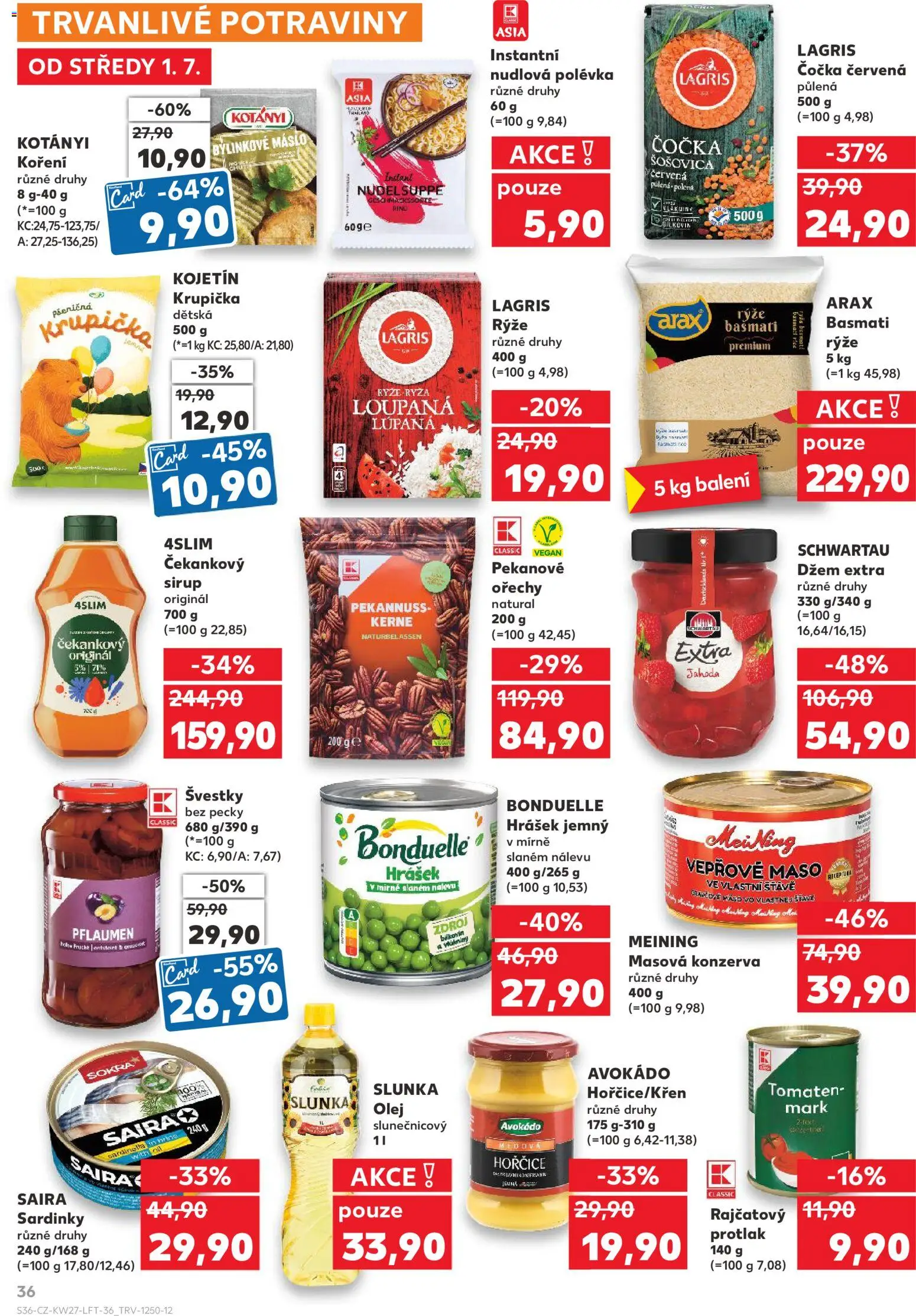 Kaufland leták - Ostrava od 01.07.2026 | Strana: 36