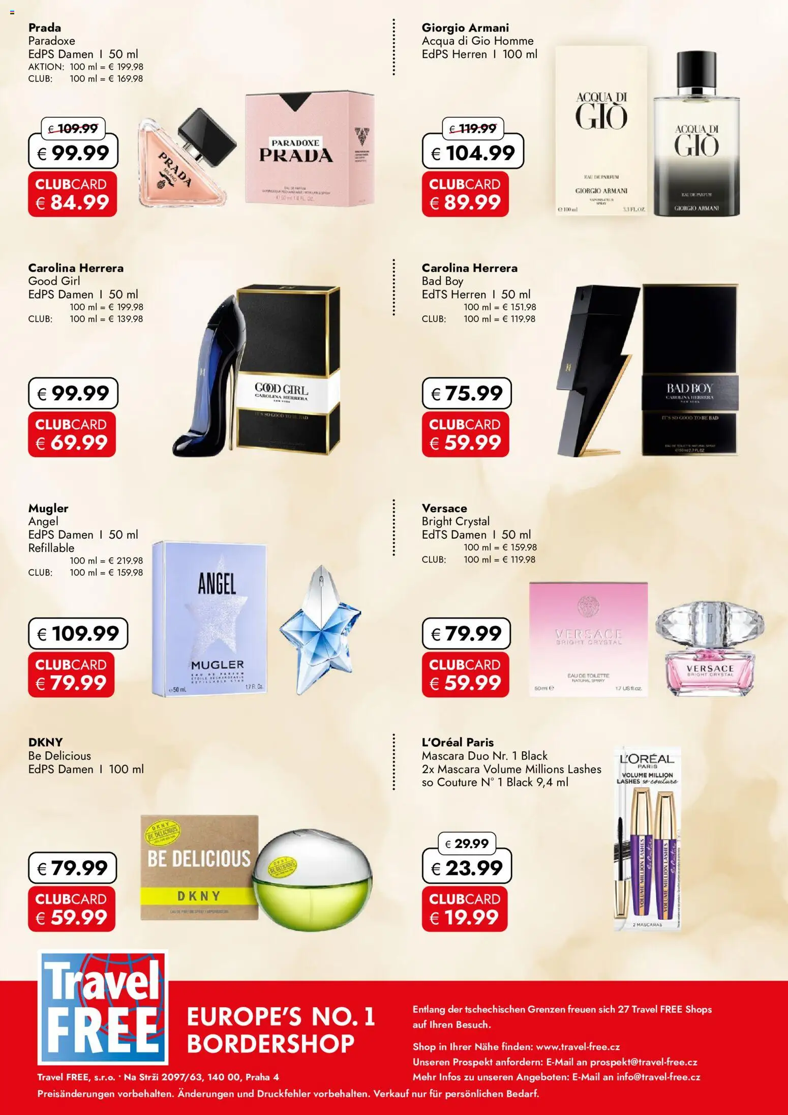 Travel FREE Flugblatt gültig ab 12.06.2026 | Seite: 11 | Produkte: Toilette, Bad, Parfüm, Eau de Toilette