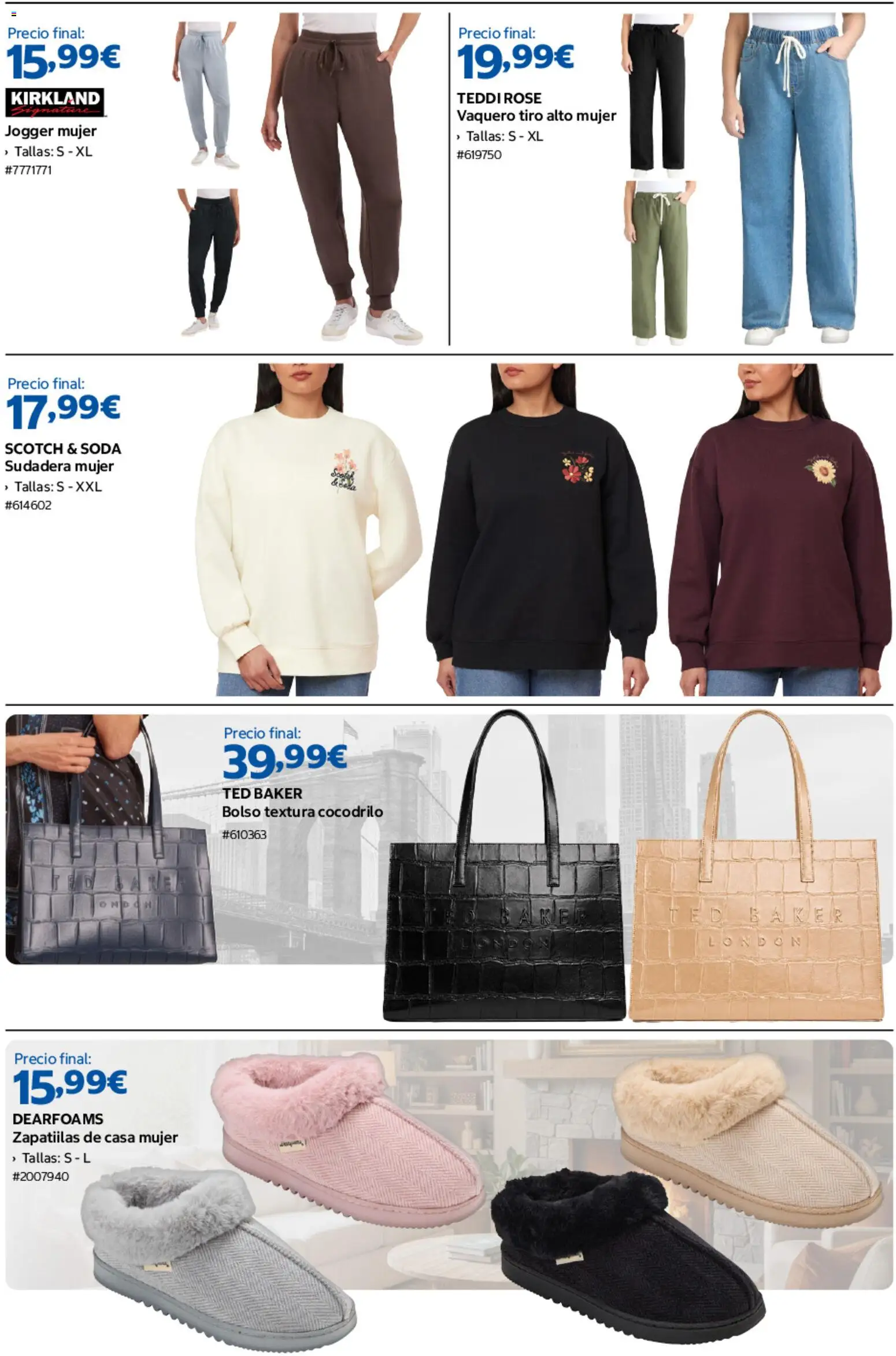 Costco catálogo Otoňo │ válido desde el 14/09/2026 | Página: 3 | Productos: Sudadera, Zapatillas, Bolso