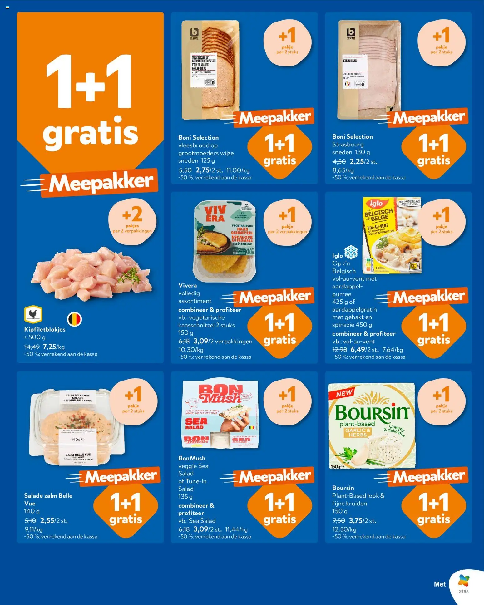 {H1} | Pagina: 3 | Producten: Gehakt, Salade, Aardappel, Kaas
