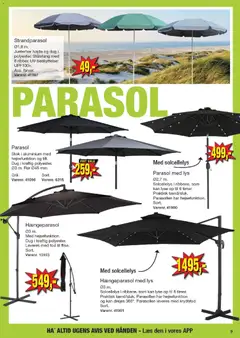 Harald Nyborg - Tilbudsavis gyldig fra 07.05.2026 | Side: 85 | Produkter: Søm, Parasol