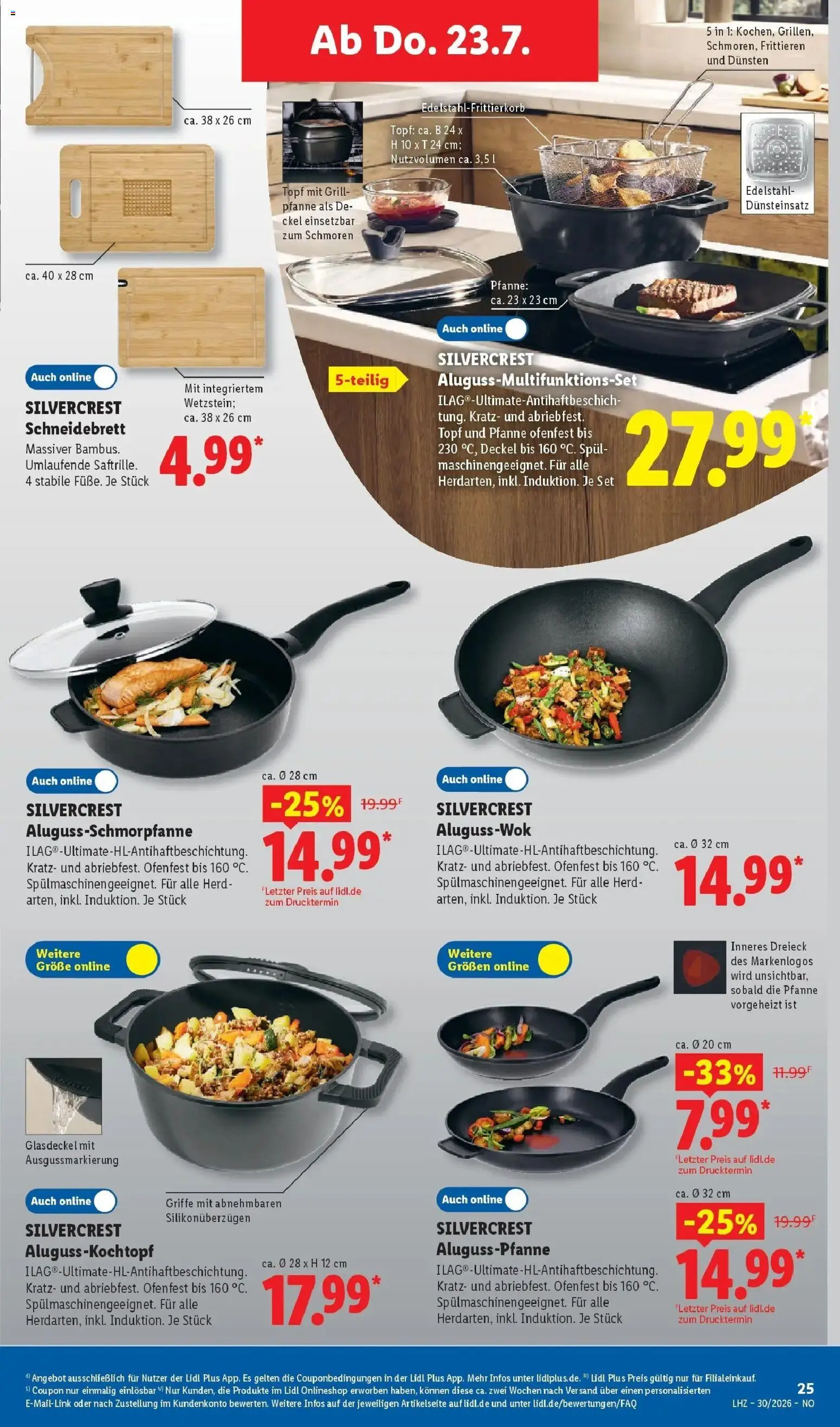 Lidl Prospekt Braunschweig – gültig ab 20.07.2026 | Seite: 51 | Produkte: Herd, Grill, Wok