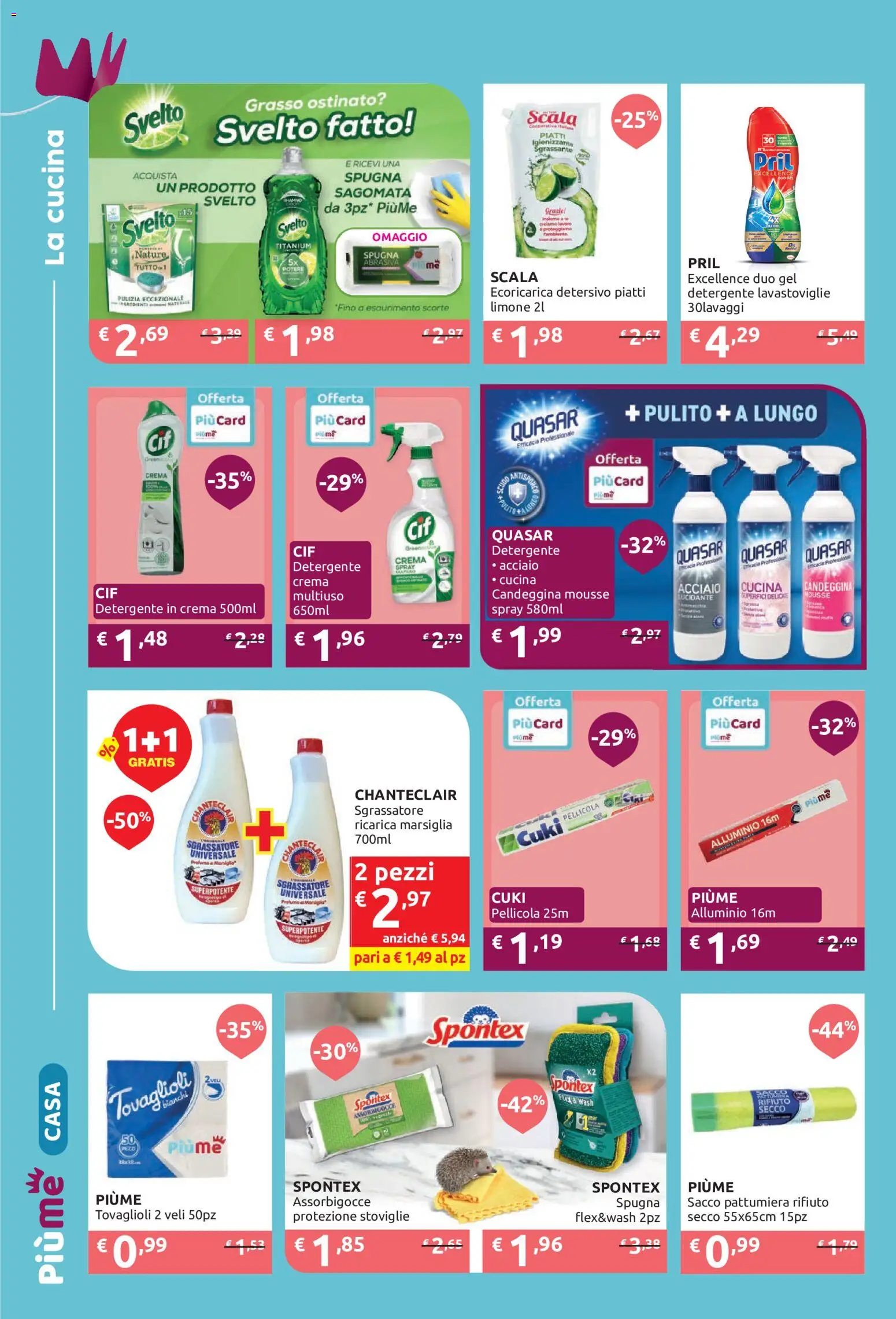 Volantino IperSoap del 03/08/2026 | Pagina: 24 | Prodotti: Crema, Detergente, Limone, Pellicola