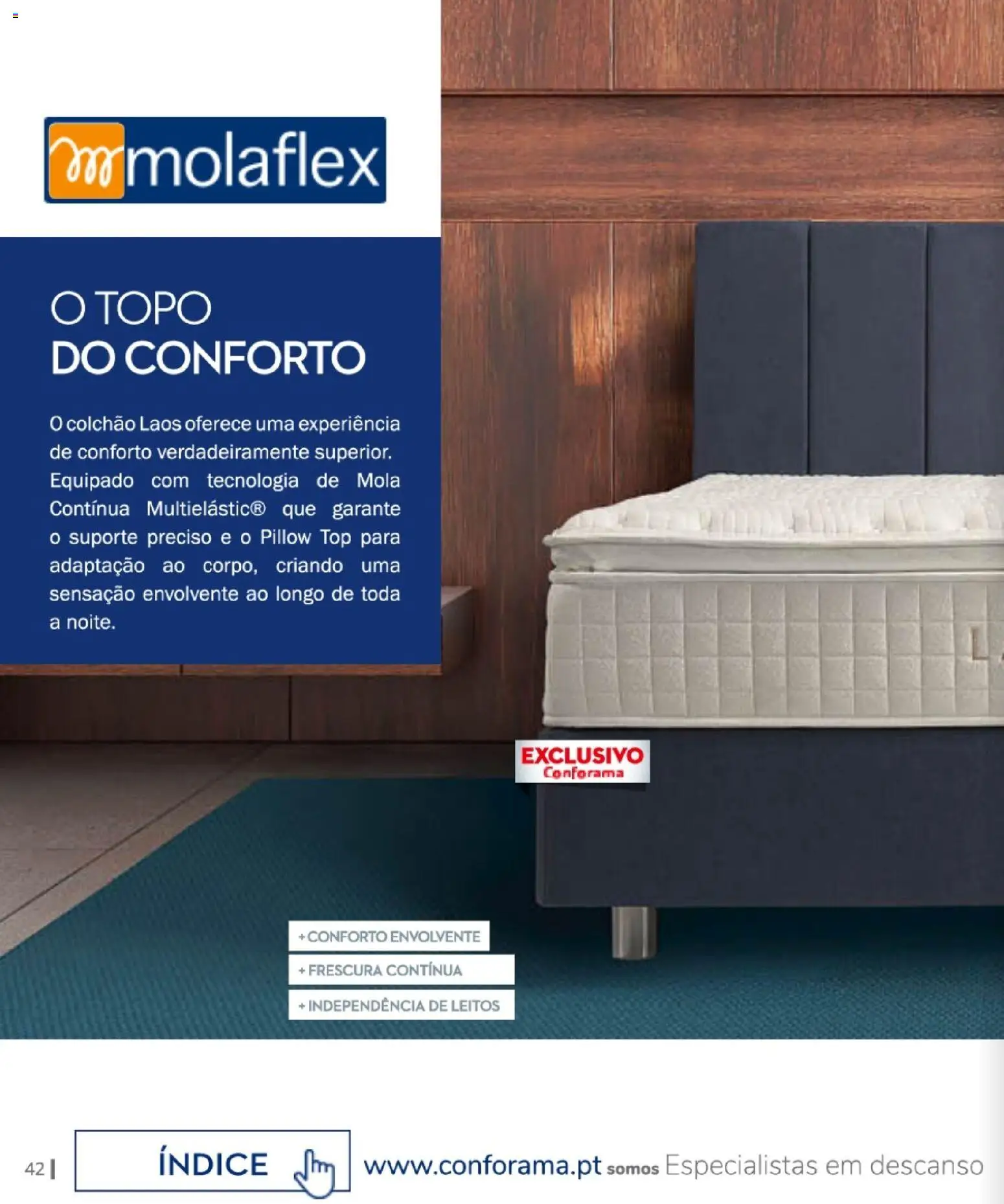 Conforama Camitis │ válido de 06/08/2026 | Página: 42 | Produtos: Top, Colchão