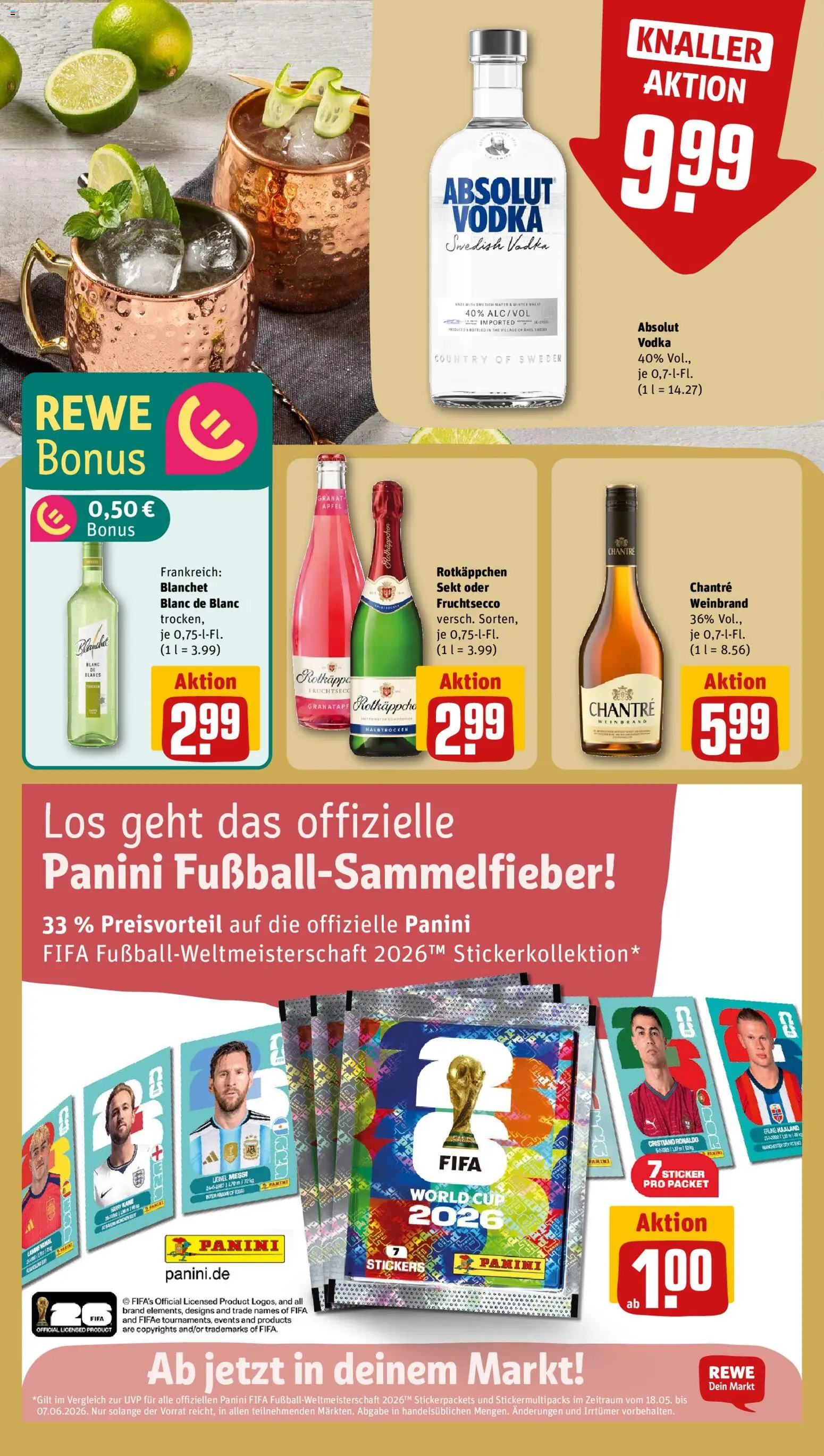 Rewe Prospekt 	 – gültig ab 18.05.2026 | Seite: 21