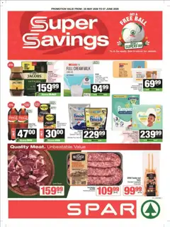 Spar specials catalogue – valid from 25.05.2026
