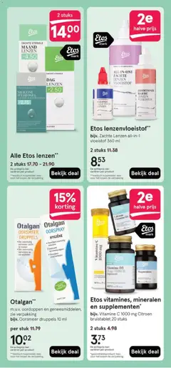 Etos folder - Voorbeeld van een folder van Etos, geldig van 11.05.2026 | Pagina: 60 | Producten: Citroen, Kan, Conditioner, Vitamine C