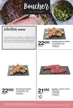 Monoprix - Prévisualisation de Monoprix catalogue valide à partir de 11/08/2026 | Page: 8 | Produits: Haricots verts, Pommes, Haricots, Pommes de terre