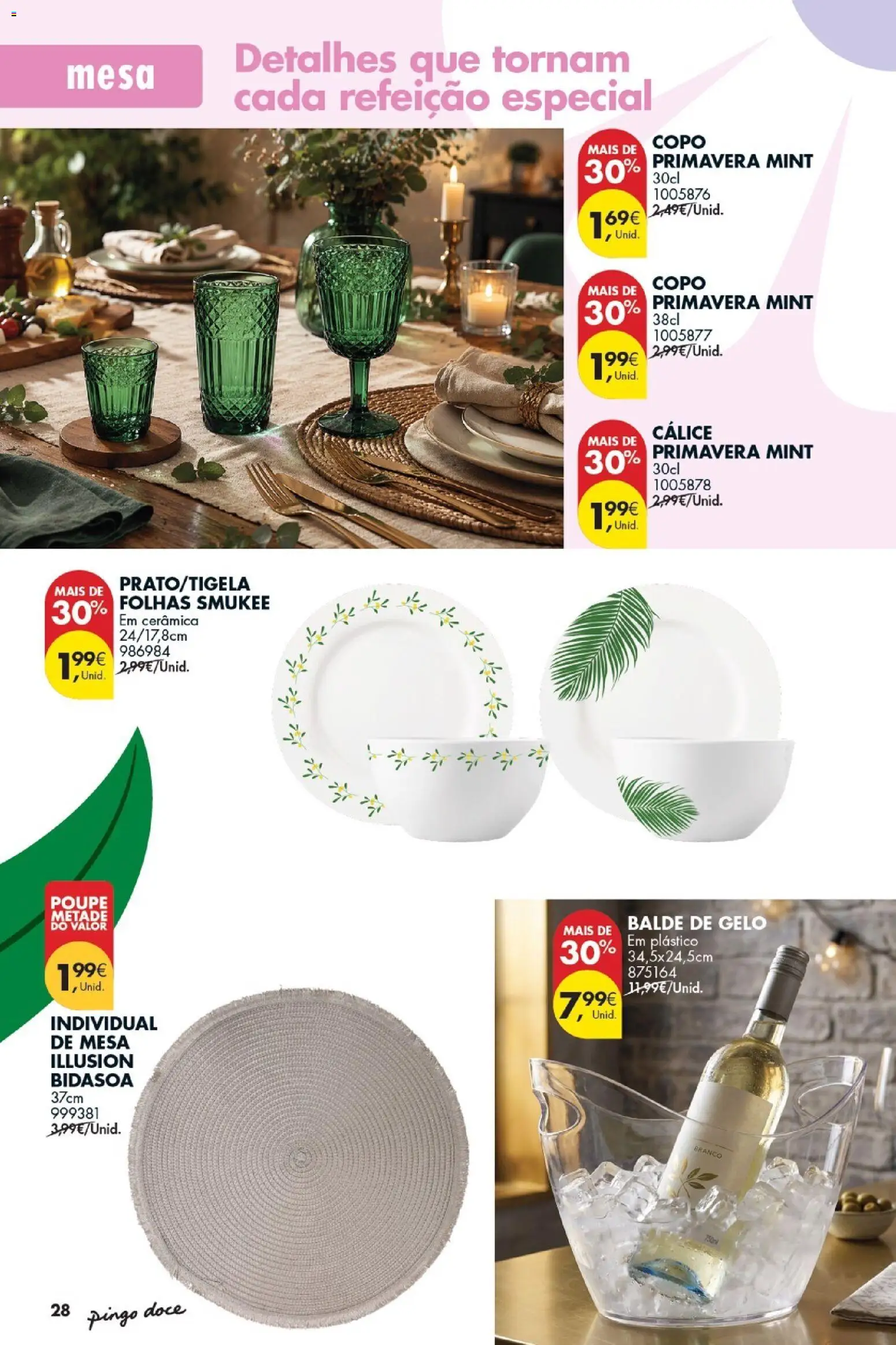 Pingo Doce Bazar Ar Livre │ válido de 05.05.2026 | Página: 30 | Produtos: Balde, Mesa
