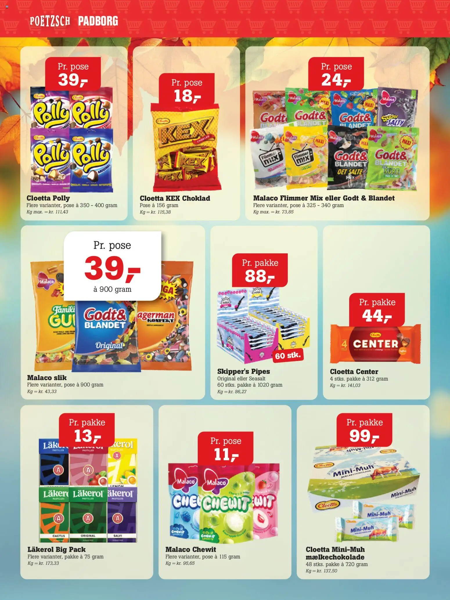 Poetzsch Padborg tilbudsavis – gyldig fra 01/10/2026 | Side: 15 | Produkter: Slik