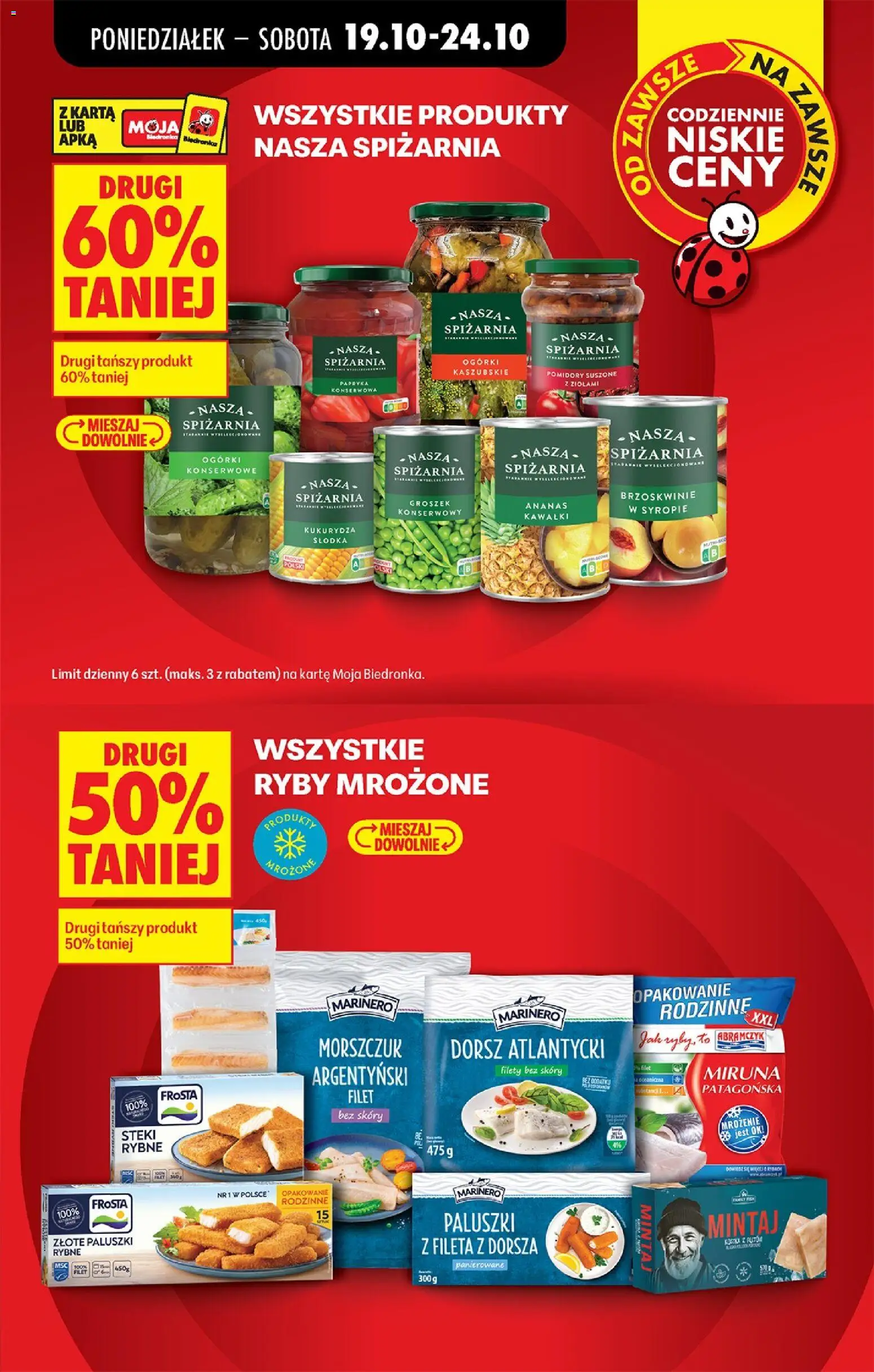 Biedronka Polsko leták - Codziennie niskie ceny od 19.10.2026 | Strana: 9 | Produkty: Ananas, Ryby, Filet, File