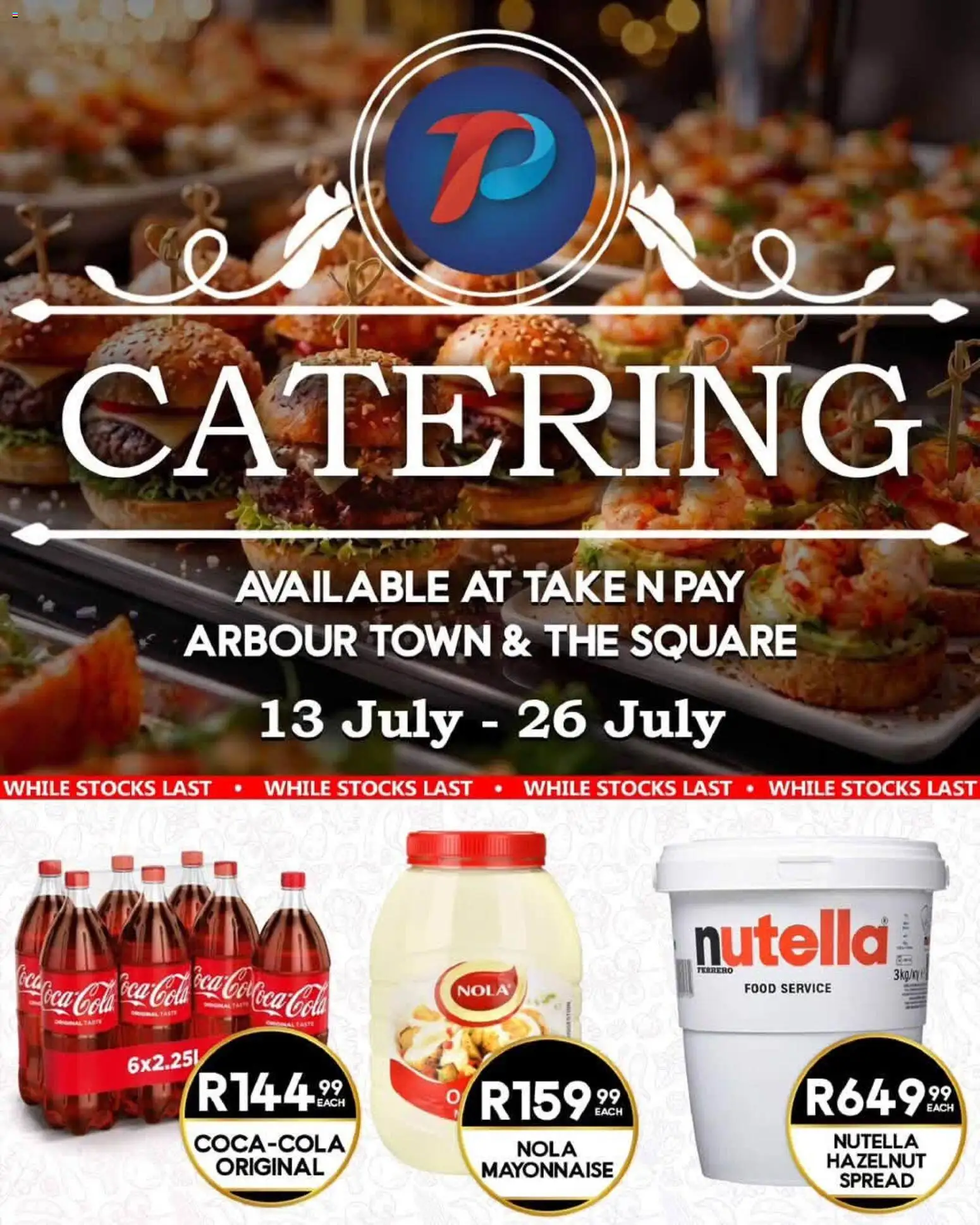 New Take n Pay catalogue – valid from 13/07/2026 | Page: 1 | Products: Mayonnaise