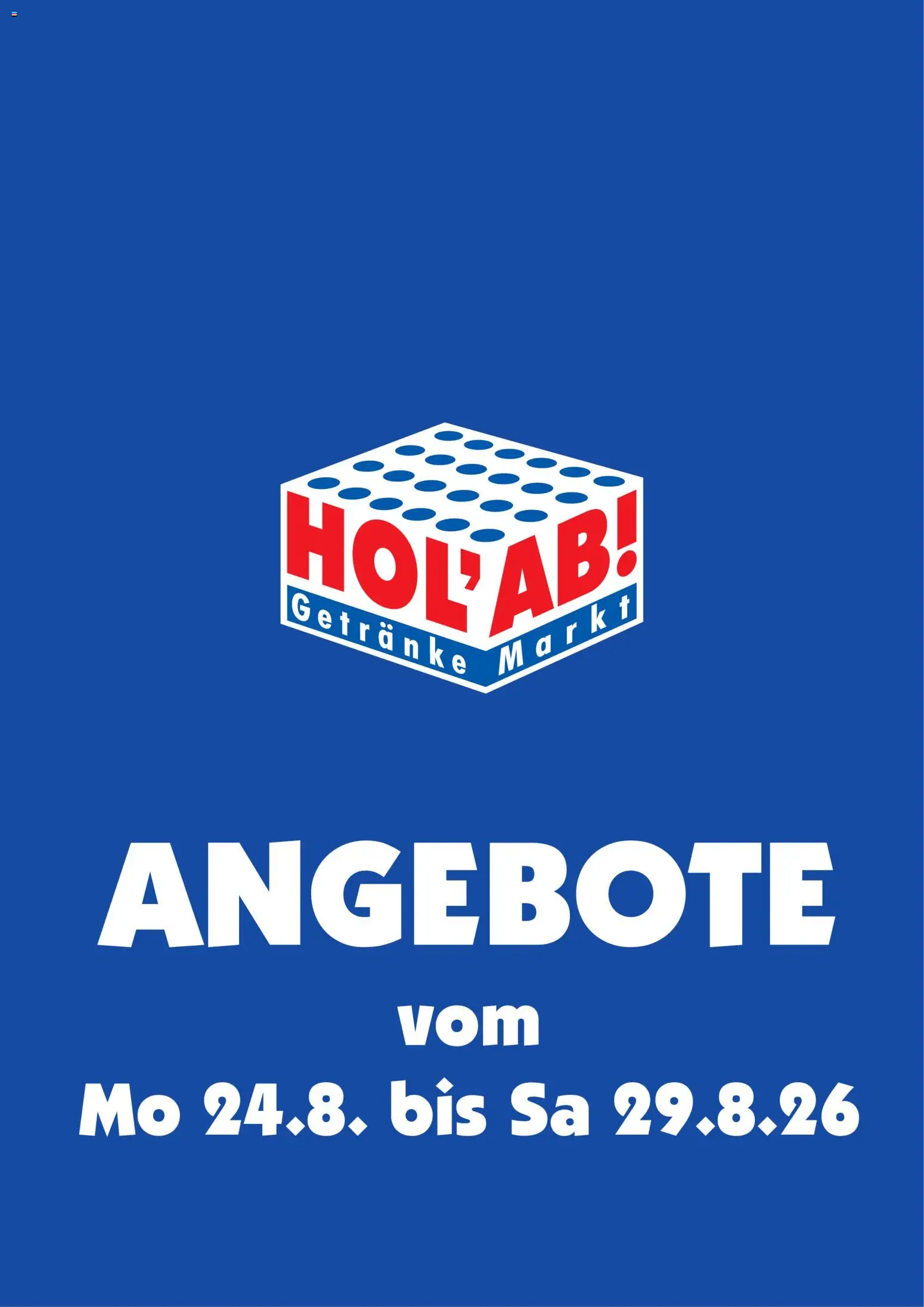 HOL’AB! Prospekt – gültig ab 24.08.2026 | Seite: 1