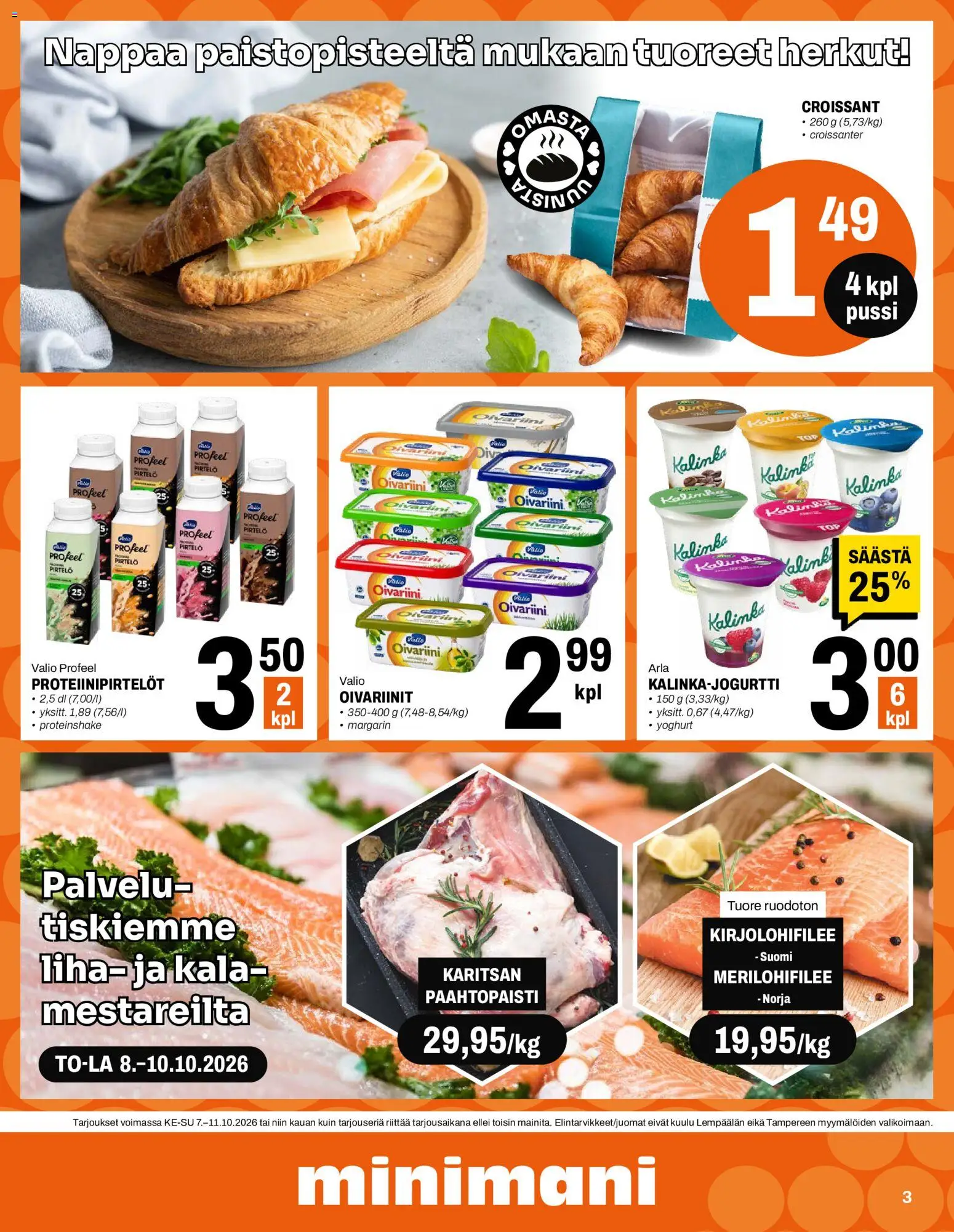 Minimani tarjoukset – voimassa 07/10/2026 alkaen | Sivu: 3