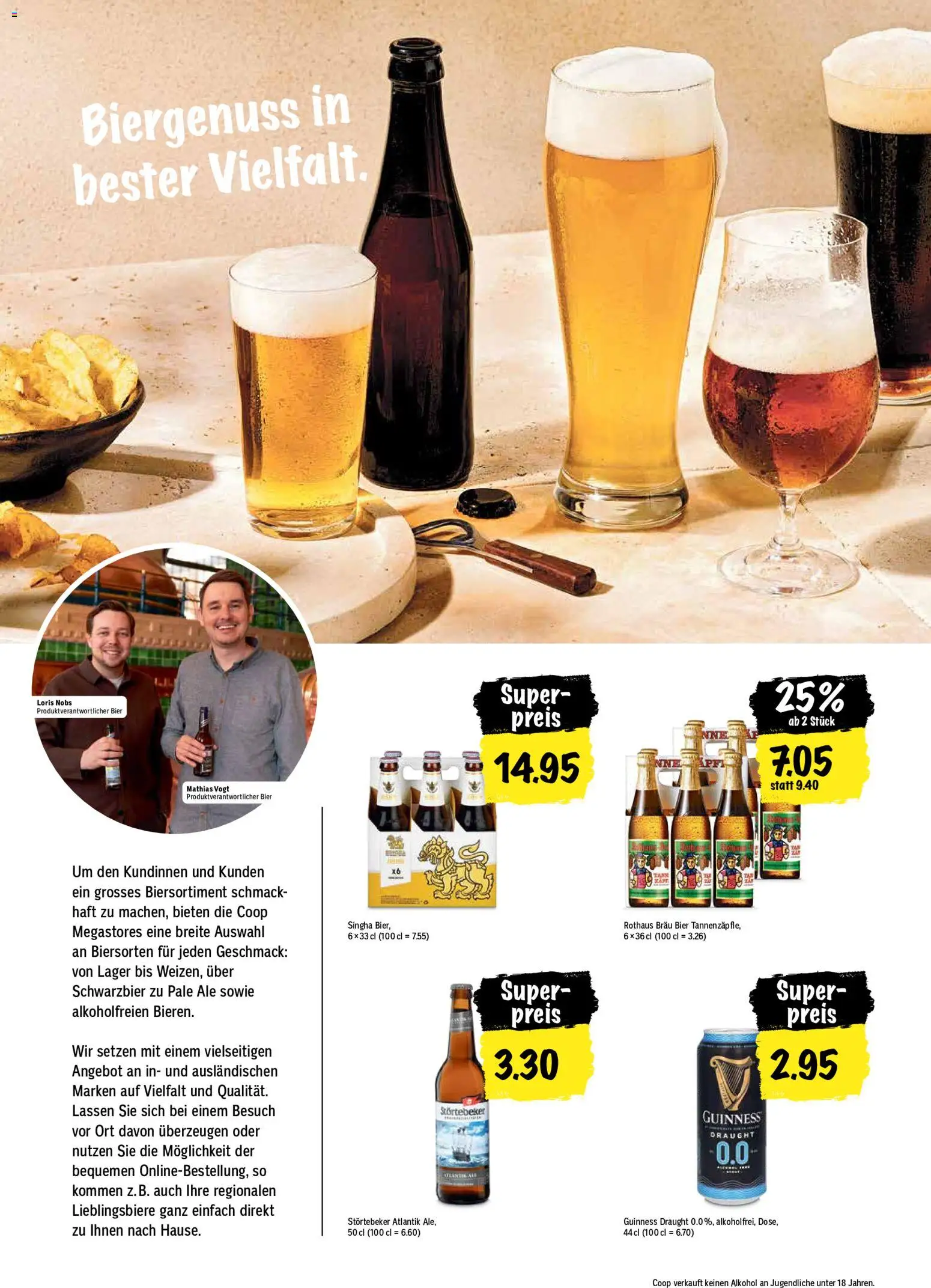 Coop aktionen – gültig ab 11.06.2026 | Seite: 24 | Produkte: Bier