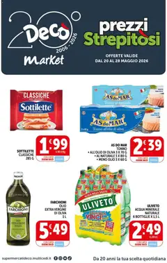 Anteprima del volantino Decò volantino Market Campania valido a partire dal 20.05.2026