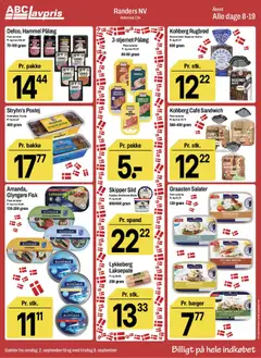 Abc Lavpris - Tilbudsavis gyldig fra 02/09/2026 | Side: 3 | Produkter: Salami, Salat, Spegepølse, Rugbrød