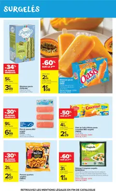 Carrefour Market - Prévisualisation de Carrefour Market catalogue valide à partir de 23/06/2026 | Page: 38 | Produits: Citron, Pêche, Friteuse, Pommes