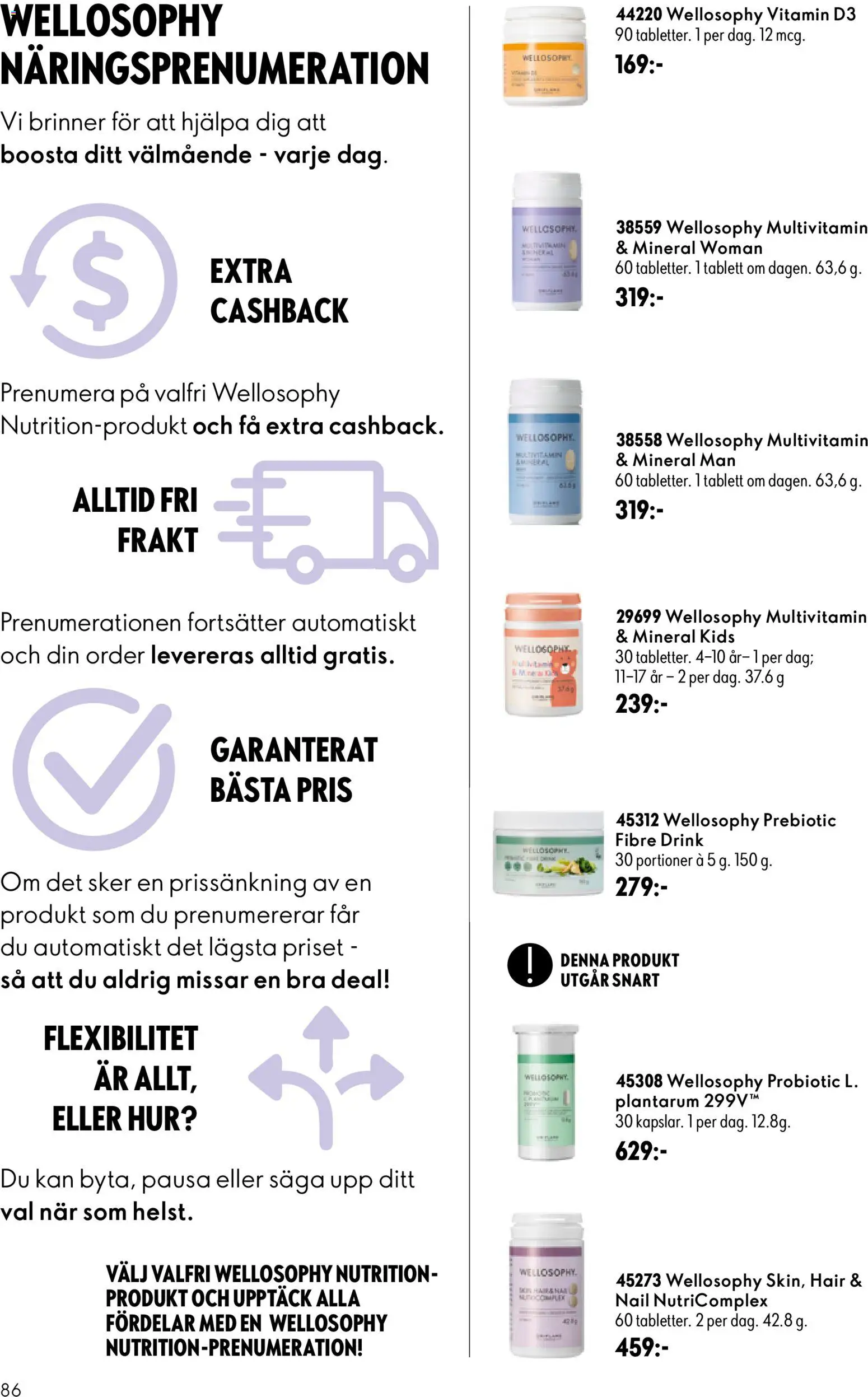Oriflame reklamblad aktuell från 16/09/2026 | Sida: 86 | Produkter: Tablett