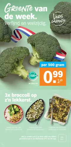 AH Broccoli, Broccoli - Voorbeeld van een folder van Albert Heijn, geldig van 15.06.2026 | Pagina: 12