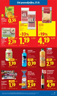 KANIA Salata majoneza, Kania Salad Mayonnaise - Pregled kataloga iz trgovine Lidl, vrijedi od 12.10.2026 | Stranica: 11