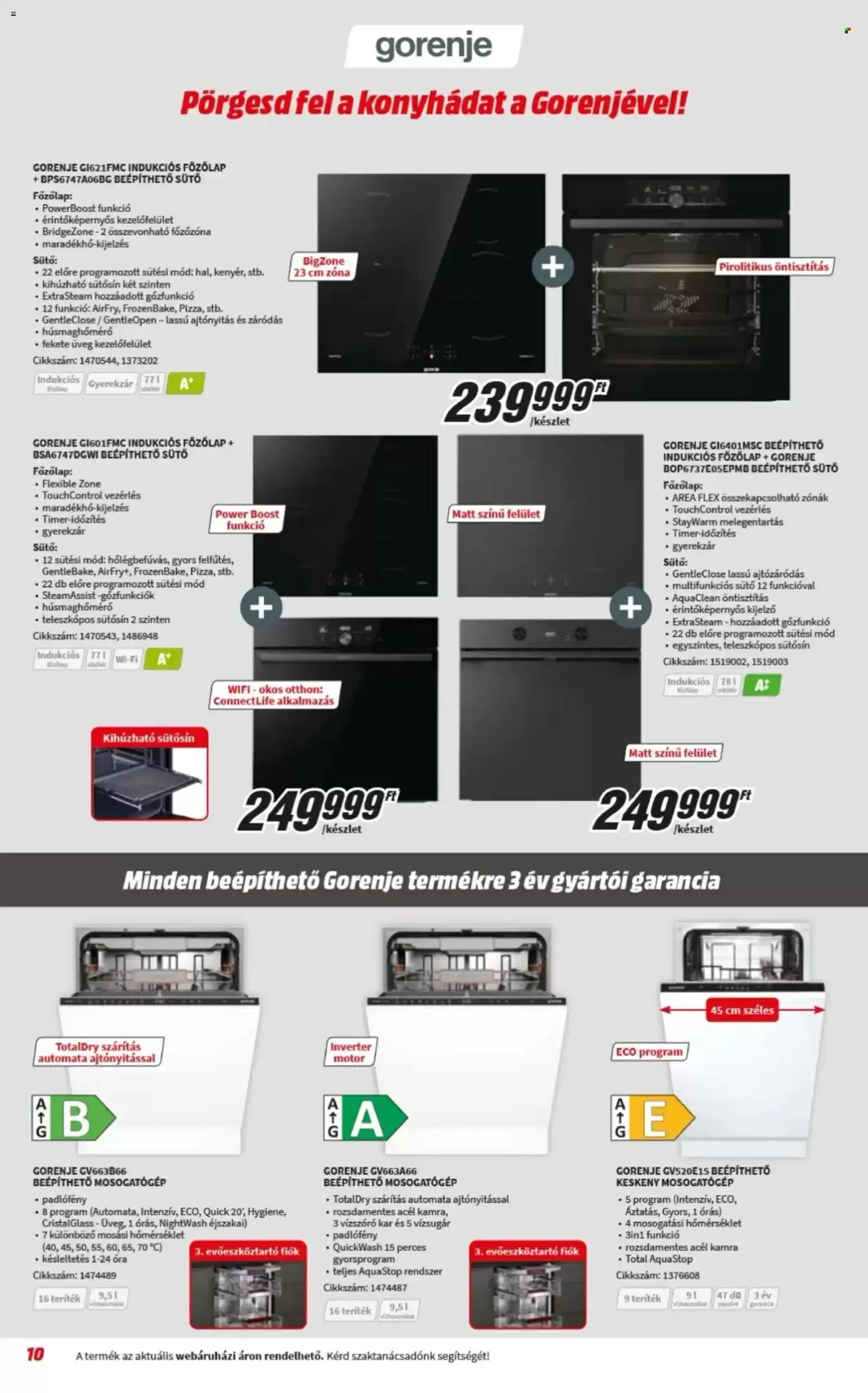 Media Markt akciós ujság - amely érvényes a következő dátumtól: 2026.08.05. | Oldal: 10