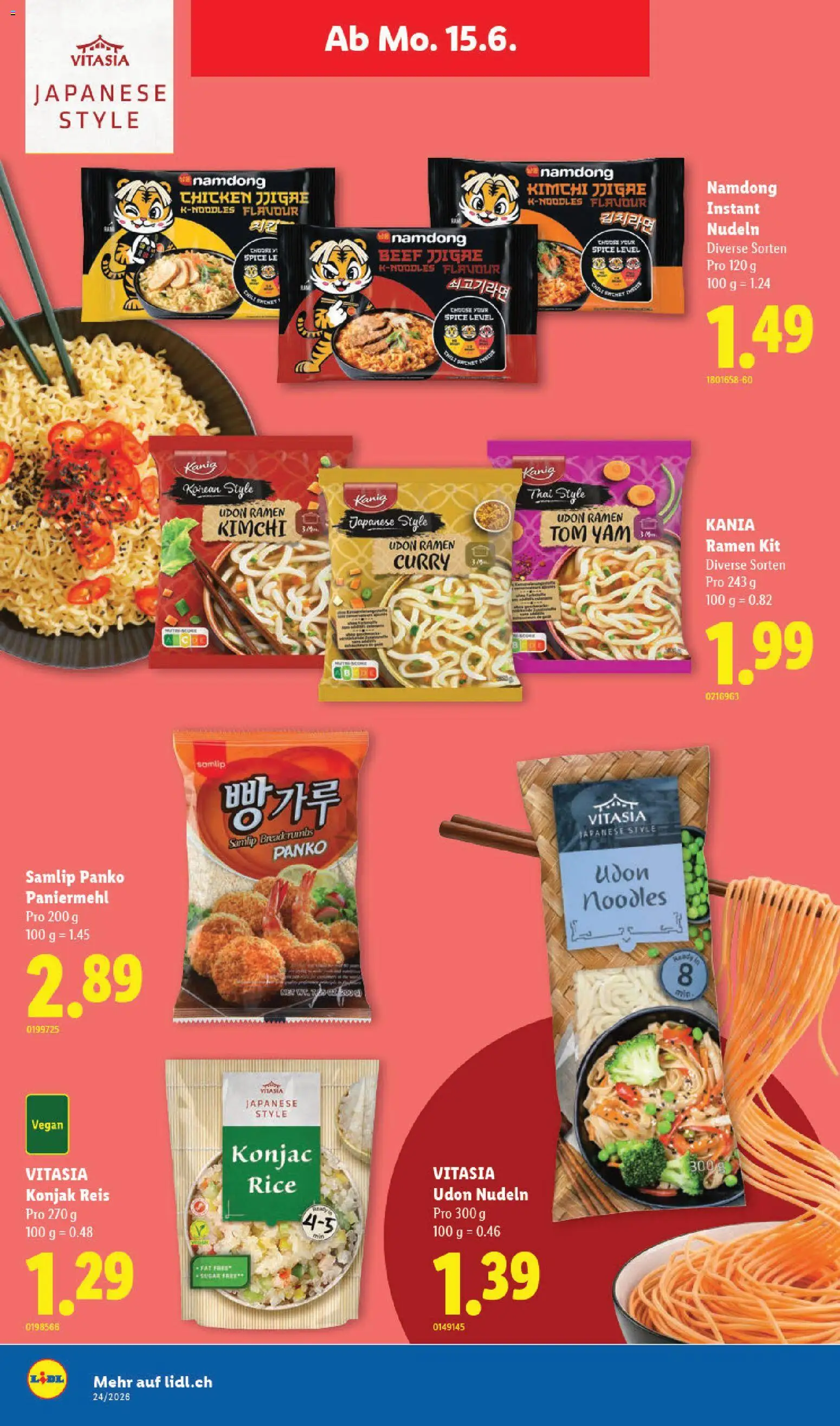 Lidl aktionen – gültig ab 11.06.2026 | Seite: 30 | Produkte: Reis, Nudeln, Harddisk